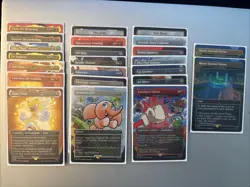 MTG Secret Lair Sonic Rainbow Foil Bundle (Opened) ALL Friends Turbo Chasing - Image 5