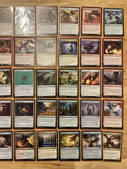 Magic the Gathering MTG Commander 2017 Precon Draconic Domination C17 Full Set - Image 4
