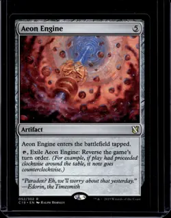 x1 Aeon Engine R MTG Commander 2019 M/NM, English - Image 1
