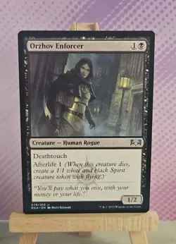 MTG: Orzhov Enforcer 079/259 - Ravnica Allegiance - NM Condition - Image 1