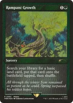 Rampant Growth (Foil Etched) -Foil Near Mint MTG Promos: WPN and Gateway - Image 1