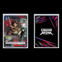 Attack on Titan Union Arena Eren Jaeger #UA10BT/AOT-1-027 R* Alternate Art - Image 1