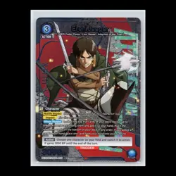 Attack on Titan Union Arena Eren Jaeger #UA10BT/AOT-1-027 R* Alternate Art - Image 2