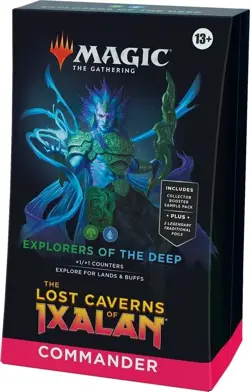 MTG Explorers of the Deep Commander Deck The Lost Caverns of Ixalan Magic - Image 1