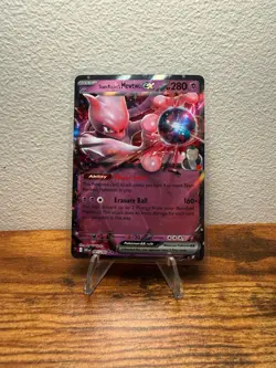 Pokemon Cards Team Rocket’s Mewtwo ex 081/182 Ultra Rare Destined Rivals - (NM) - Image 1