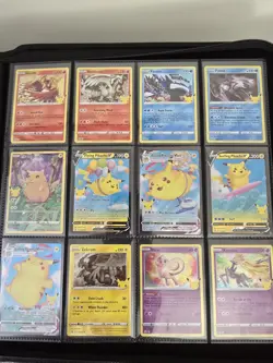 Pokemon Celebrations Complete Master Set 50/50 & 25th Anniversary Promo Cards NM - Image 1