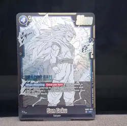 Bandai Dragon Ball Super Card Game Son Goku SB02-023 SR Holo 30000 EN - Image 1