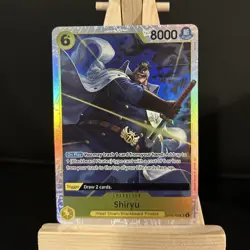 One Piece Card Game Wings of the Captain Shiryu OP16-108 SR Holo English - Image 1