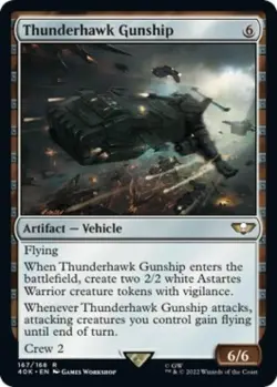 Thunderhawk Gunship (Surge Foil) -Foil Near Mint MTG - Image 1