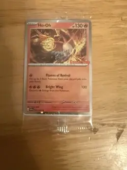 Pokemon TCG Ho-Oh GameStop Chaos Rising Promo Card Sealed - Image 1