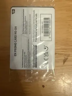 Pokemon TCG Ho-Oh GameStop Chaos Rising Promo Card Sealed - Image 2