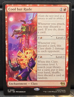 Cool but Rude 89 TMNT Teenage Mutant Ninja Turtles NM Card Game TCG MTG Magic - Image 1