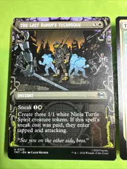 The Last Ronin’s Technique - TMNT (TMT) U 0012 (X2) *1 full art U 0223 - Image 2