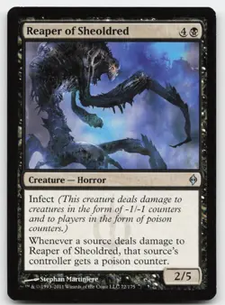 Reaper of Sheoldred #72 (LP) New Phyrexia NPH Magic MTG - Image 1