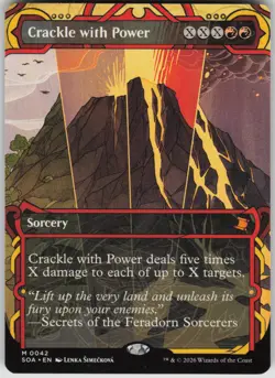 MTG Crackle with Power NM Secrets of Strixhaven: Mystical Archive Magic - Image 1