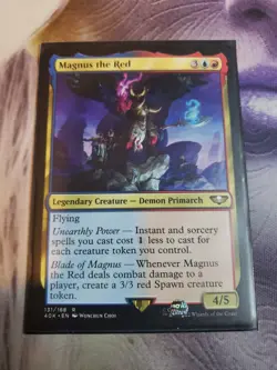 1x Magnus the Red NM-Mint, English Commander: Universes Beyond: Warhammer 40,000 - Image 1