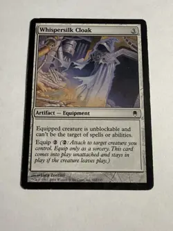 Whispersilk Cloak Darksteel Regular - Image 1