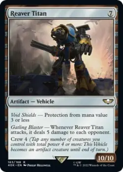 Reaver Titan (Surge Foil) -Foil Near Mint MTG Universes Beyond: Warhammer 40K - Image 1