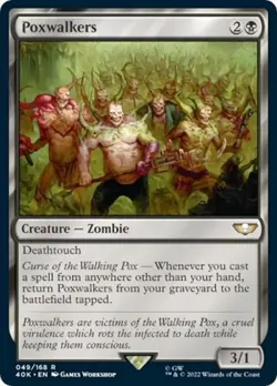 Poxwalkers (Surge Foil) -Foil Near Mint MTG Universes Beyond: Warhammer 40K - Image 1