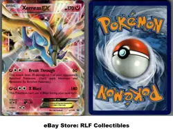 2016 Pokemon, XY Promos, #XY149 Xerneas EX, Holo Black Star Promo - Image 1