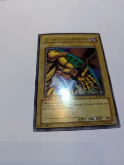 Yugioh Exodia Left Arm of the Forbidden One LOB-123 Ultra Rare 1st Ed AE - Image 1