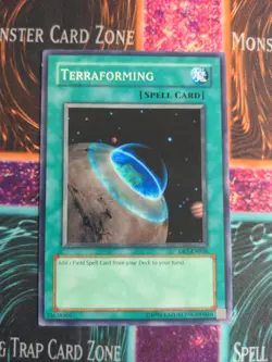 Yu-Gi-Oh! Terraforming DR1-EN036 Unlimited Common NM - Image 1