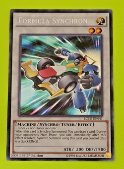 Yu-Gi-Oh Formula Synchron 1st Edition Secret Rare LC5D-EN041 Lp - Image 1