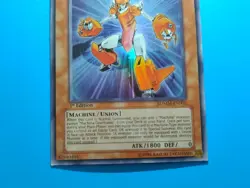 Lightly Played Yugioh Machina Gearframe 1st Edition Super Rare - SDMM-EN002 - Image 2