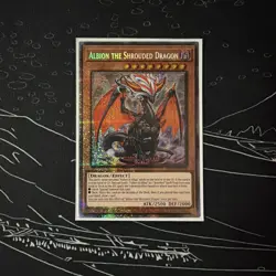 Yugioh Albion the Shrouded Dragon (Starlight Rare) RA05-EN019 1st Edition - Image 1
