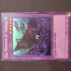 Yugioh Sea Monster of Theseus MP17-EN231 Secret Rare 1st Ed NM - Image 1