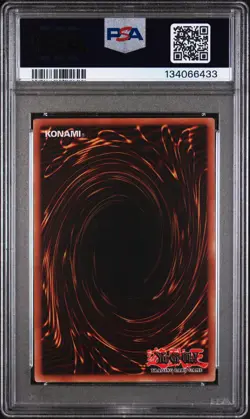 2002 YU-GI-OH! STARTER DECK: YUGI 1ST ED #026 FISSURE PSA 9 - Image 2