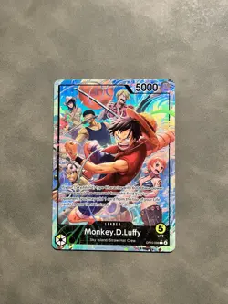 Bandai Monkey D. Luffy Awakenings OP05-098 Leader Alt Art Holo 5000 English - Image 1