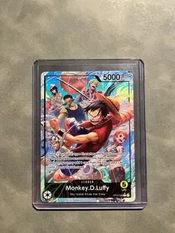 Bandai Monkey D. Luffy Awakenings OP05-098 Leader Alt Art Holo 5000 English - Image 5