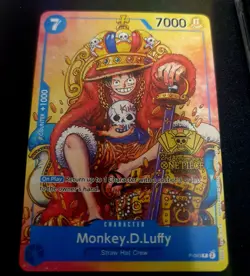 🔥 One Piece TCG - Monkey.D.Luffy P-043 - 2nd Anniversary Stamped Promo 🔥 - Image 2
