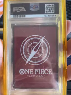 Monkey D. Luffy 2025 BVB One Piece Match Day Promo Auto Erica Schroeder PSA - Image 2