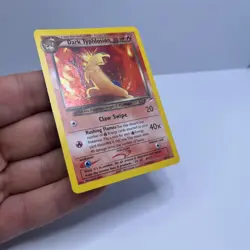 DARK TYPHLOSION Neo Destiny POKEMON Holo 2000 Trading Card 10/105 CLEAN WOW - Image 5