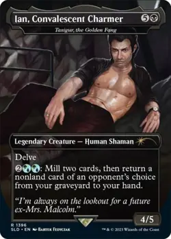 MTG English Ian, Convalescent Charmer - Tasigur, the Golden Fang NM Normal - Image 1