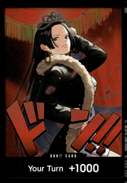 DON!! Card (Boa Hancock) Foil DON!! Extra Booster: One Piece Heroines Edition NM - Image 1
