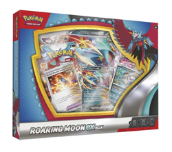 ROARING MOON EX BOX Pokemon TCG 4 Booster Packs + 4 Foil Promo Cards SEALED NEW - Image 1