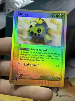 Cacnea 57/100 EX Sandstorm 2003 Reverse Holo e-Series Pokemon Card TCG - Image 3