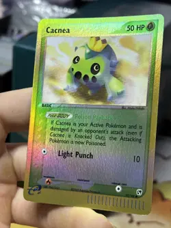 Cacnea 57/100 EX Sandstorm 2003 Reverse Holo e-Series Pokemon Card TCG - Image 5