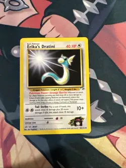 Erika's Dratini 42/132 Gym Heroes - Uncommon Pokemon Card - - Image 1