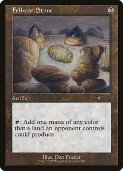 Fellwar Stone (Foil Etched) -Foil Near Mint MTG Secret Lair - Image 1