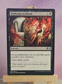 MTG: Bankrupt in Blood 062/259 - Ravnica Allegiance - NM Condition - Image 1