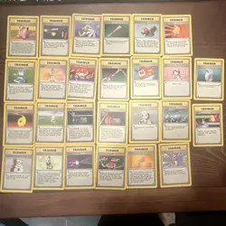 WOTC Pokemon TCG Base Set Trainer 26-Card Lot Unlimited English 70/102+ - Image 1