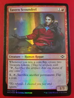 1x Tavern Scoundrel | FOIL | Modern Horizons 2 | MTG Magic Cards - Image 1