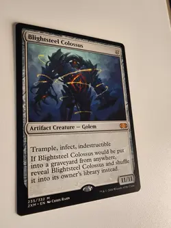 MTG Blightsteel Colossus Double Masters Regular Card NM Condition - Image 4