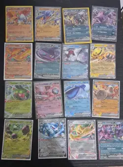 Pokemon Destined Rivials EX Card Lot Of 16 - Image 1