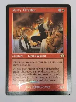 Party Thrasher (Retro Frame) Modern Horizons 3 Foil MTG - Image 1
