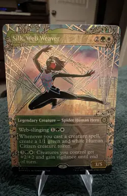 Silk, Web Weaver (Borderless) Marvel's Spider-Man Foil - Image 1